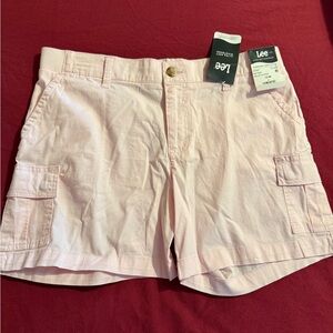Lee Women's Pink Cargo Shorts